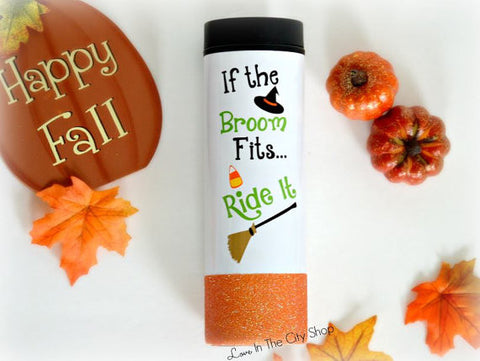 Halloween Witch Travel Tumbler - love-in-the-city-shop
