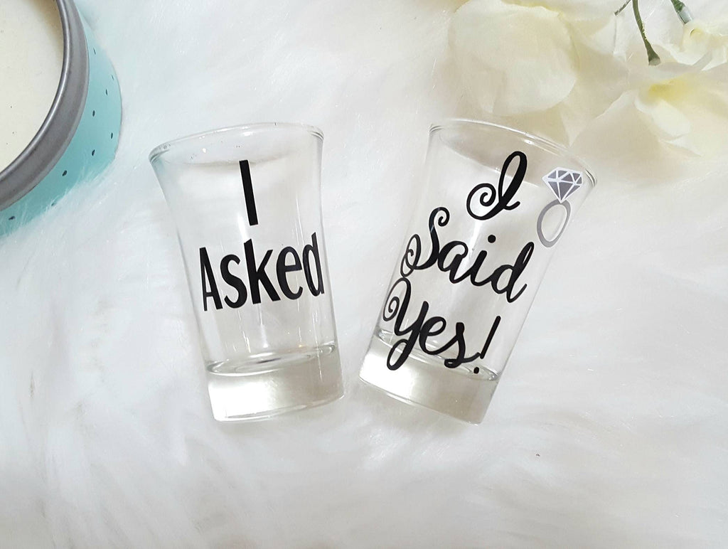Engagement Shot Glasses - love-in-the-city-shop