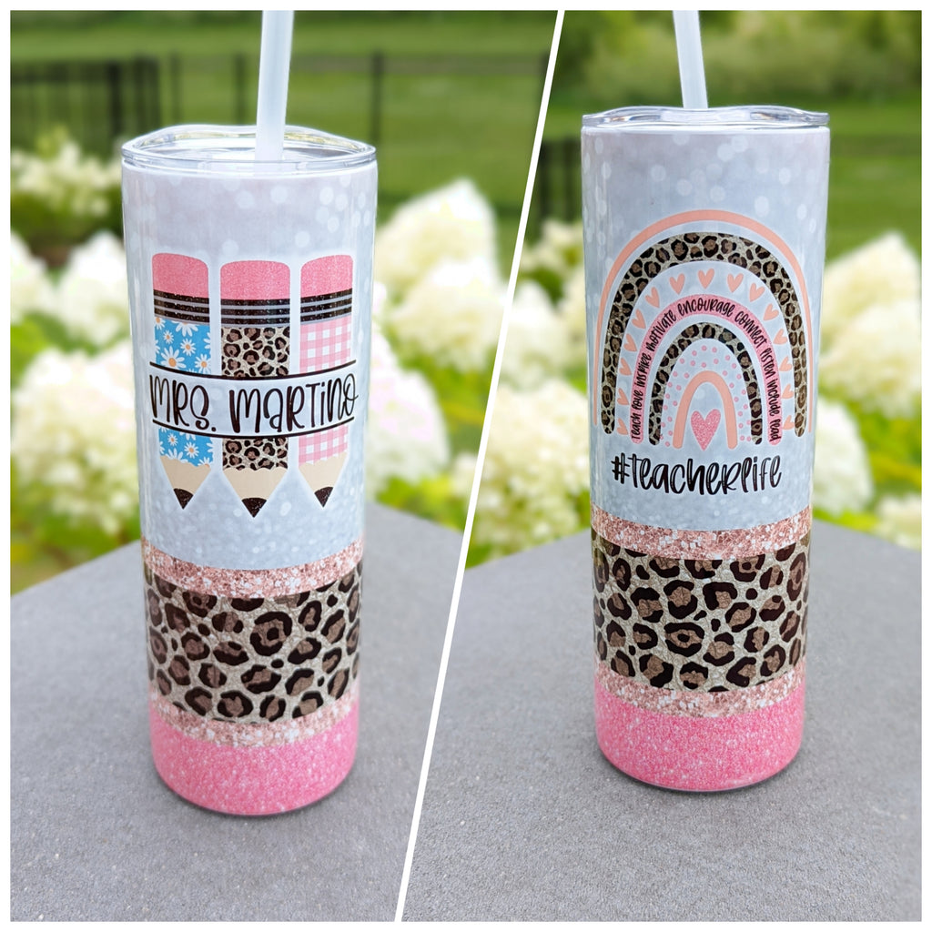 Best Teacher Tumbler - Sublimation Tumbler