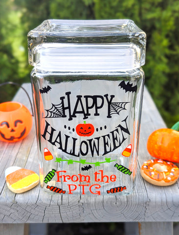 Happy Halloween Cookie Jar