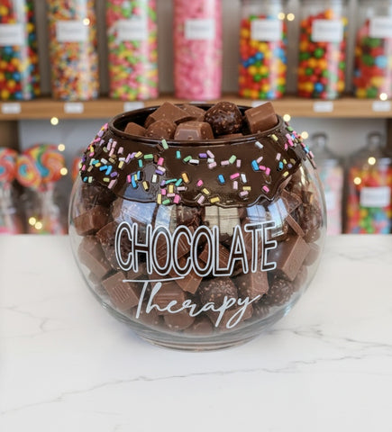 Therapy Chocolate Candy Bowl