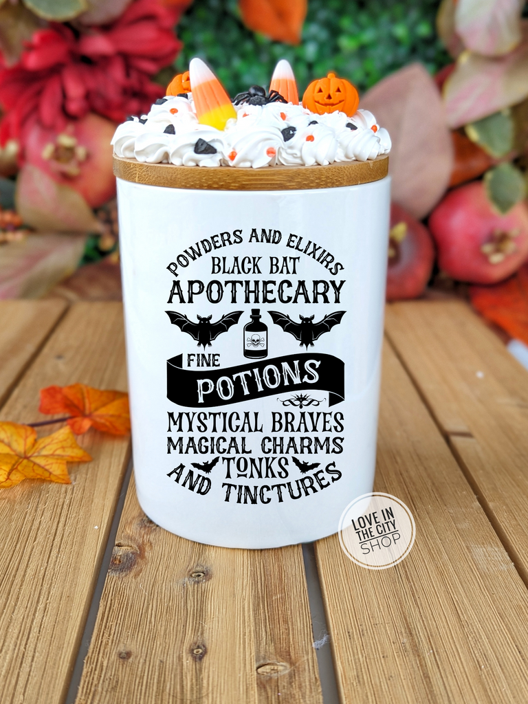 Witch Apothecary Candy Jar 25oz