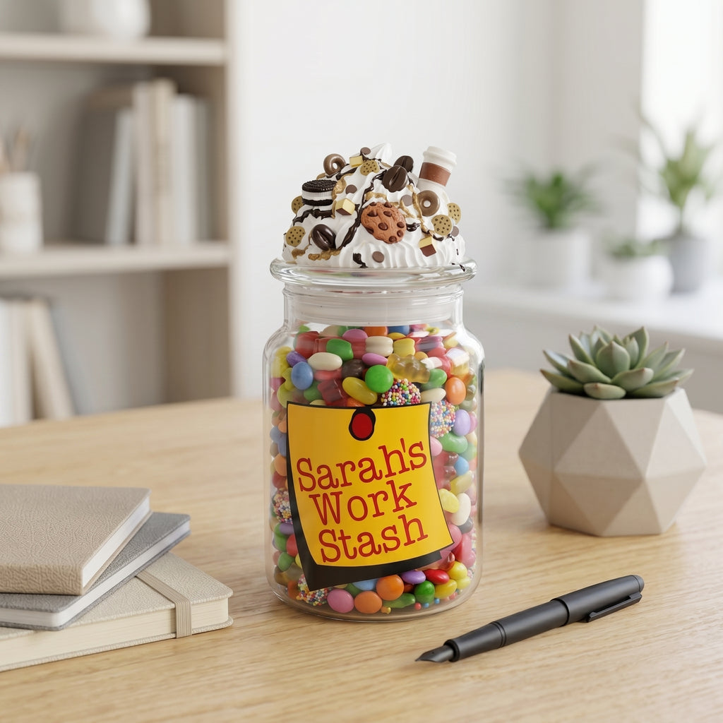 Funny Work Office Candy Jar