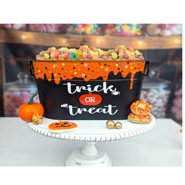 Halloween Trick or Treat Candy Container