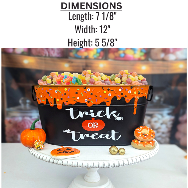 Halloween Trick or Treat Candy Container