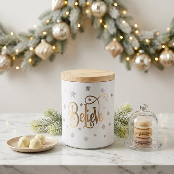 Ceramic Gingerbread House Candy Jar | Cookie Jar