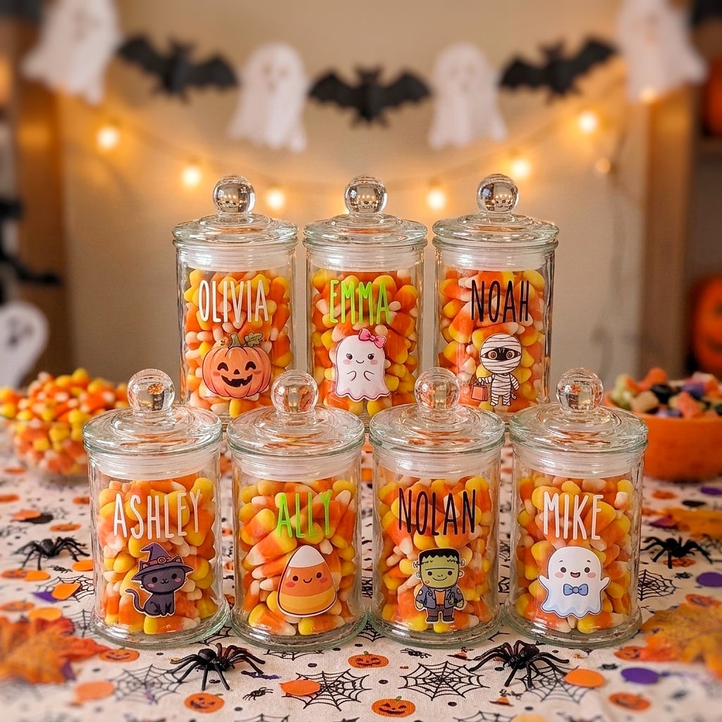 Halloween Party Favors Candy Jars - Mini