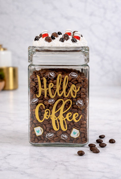 Coffee Beans Container - Glass Coffee Storage