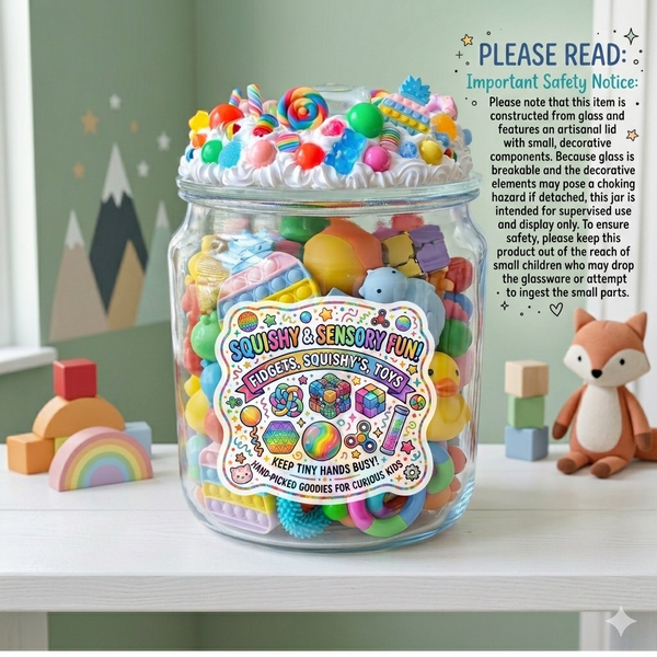Sensory Fidget Jar for Kids