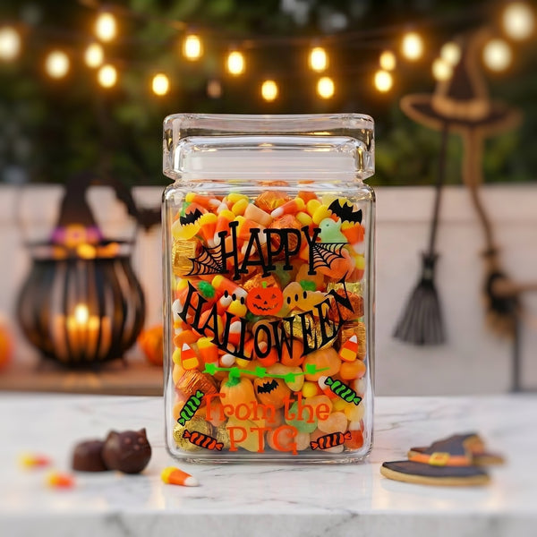 Happy Halloween Cookie Jar