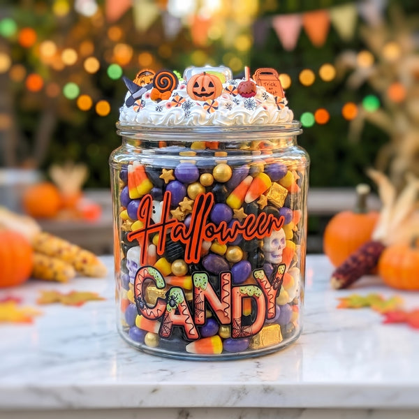 Halloween Candy and Cookie Jar