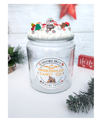 Gingerbread Candy Co. Jar