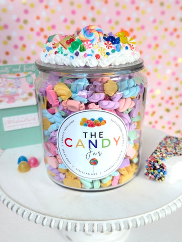 The Candy Jar, A Candy Label Candy Jar