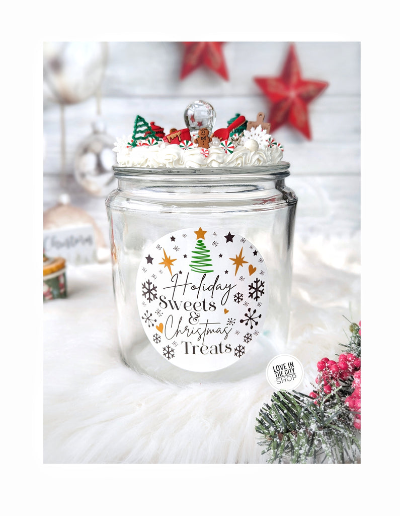 Christmas Sweets Cookie Jar