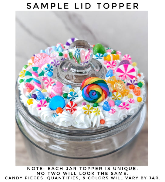 Motivated By Candy Jar - Large Fake Frosting Candy Jar
