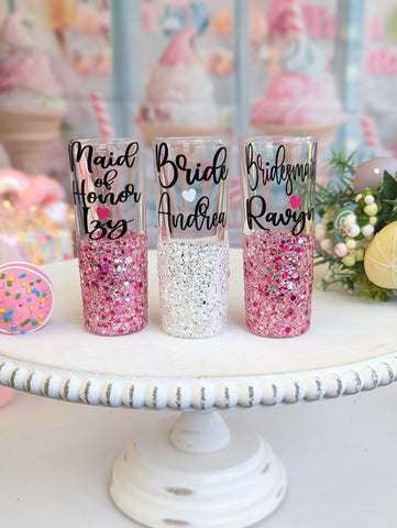 Bachelorette Shot Glass for Bridal Party