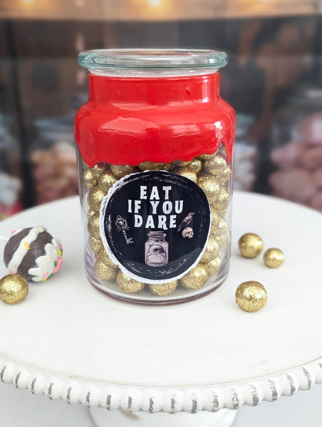 Halloween Fake Blood Drip Candy Jar