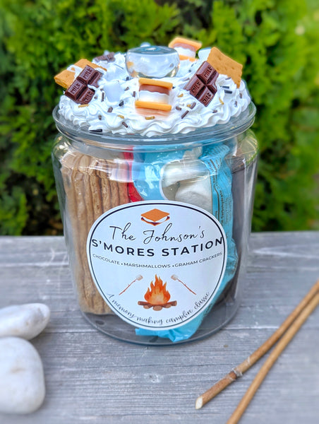 Personalized S'mores Bar Jar
