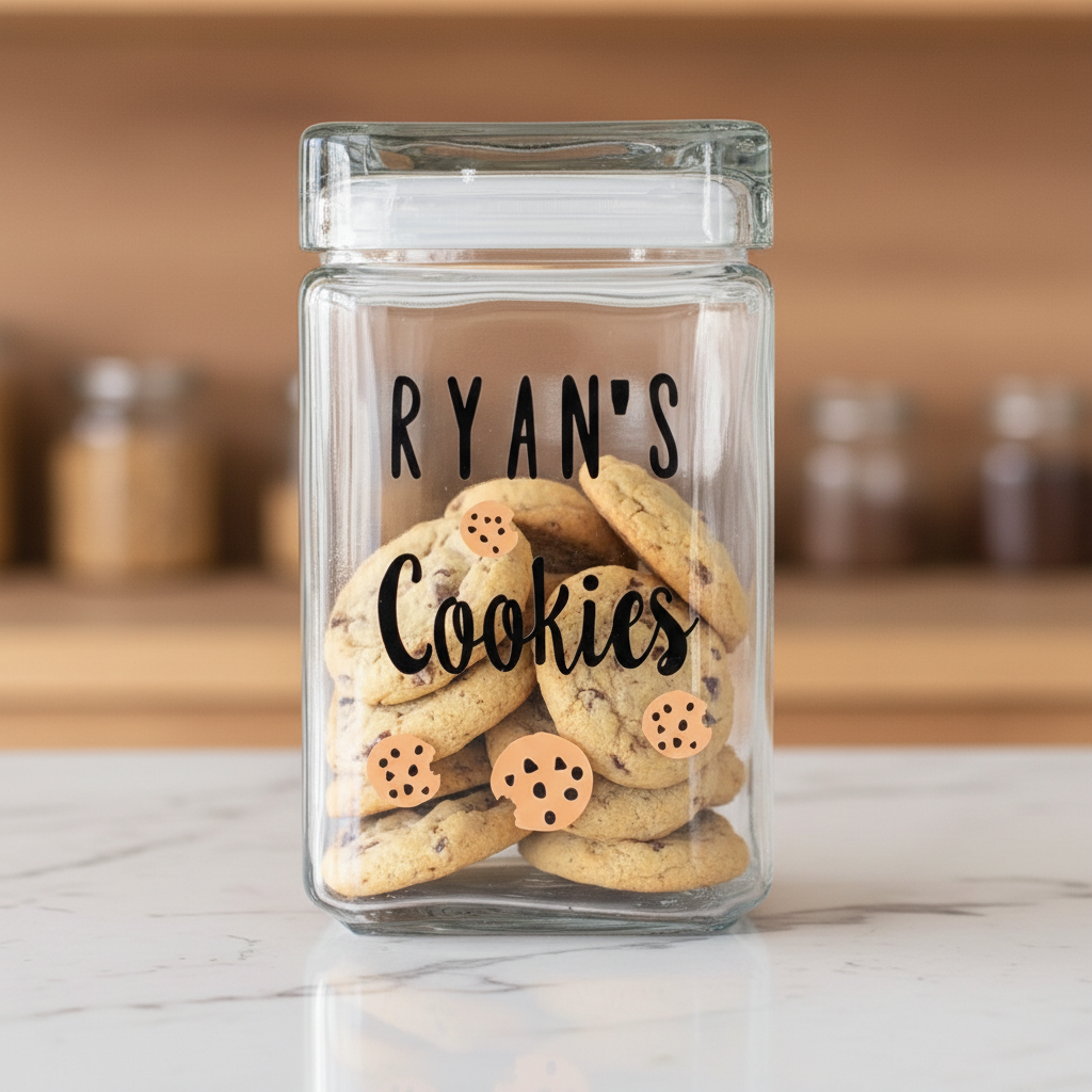 Custom Name Cookie Jar