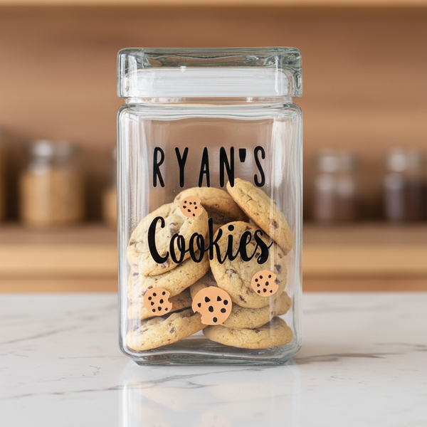 Custom Name Cookie Jar