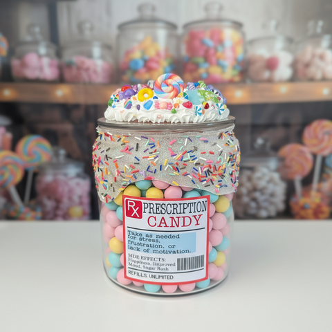 Prescription RX Candy Jar