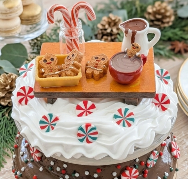 Vintage Gingerbread Candy Jar