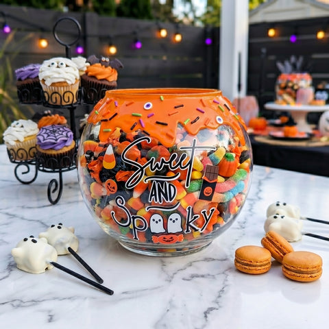 Halloween Candy Bowl - Sweet and Spooky