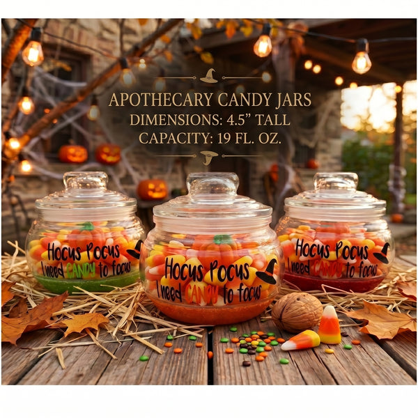 Hocus Pocus Candy Jar