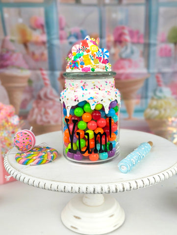 Yum Candy Jar