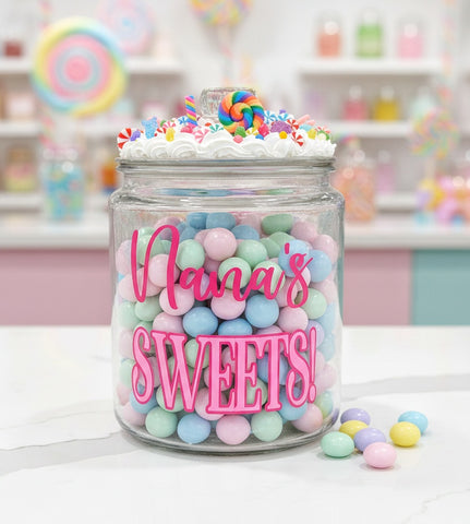 Nana Sweets Candy Jar