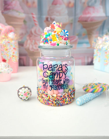 Papa Candy Jar