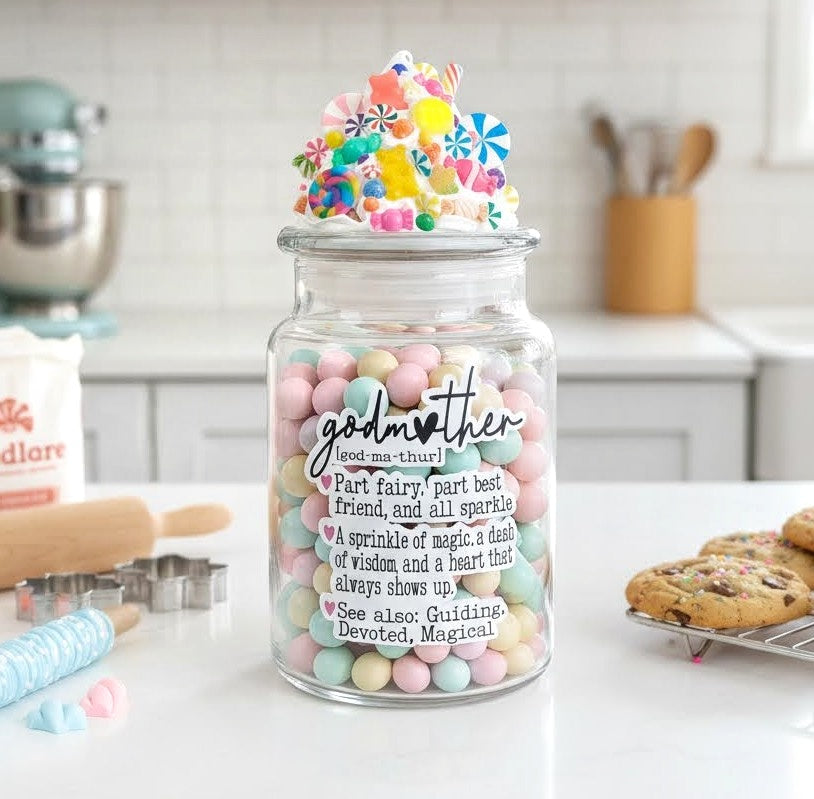 Godmother Definition Candy Jar With Frosting Lid