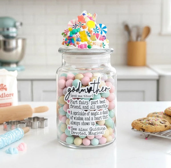 Godmother Definition Candy Jar With Frosting Lid