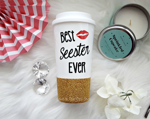 Best Sister Ever Travel Mug - love-in-the-city-shop