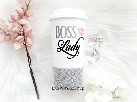 Boss Lady Travel Mug - love-in-the-city-shop