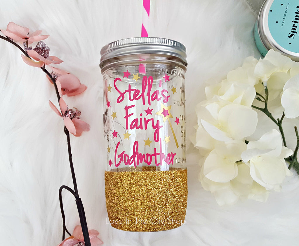 Fairy Godmother Tumbler (Glass Tumbler) - love-in-the-city-shop