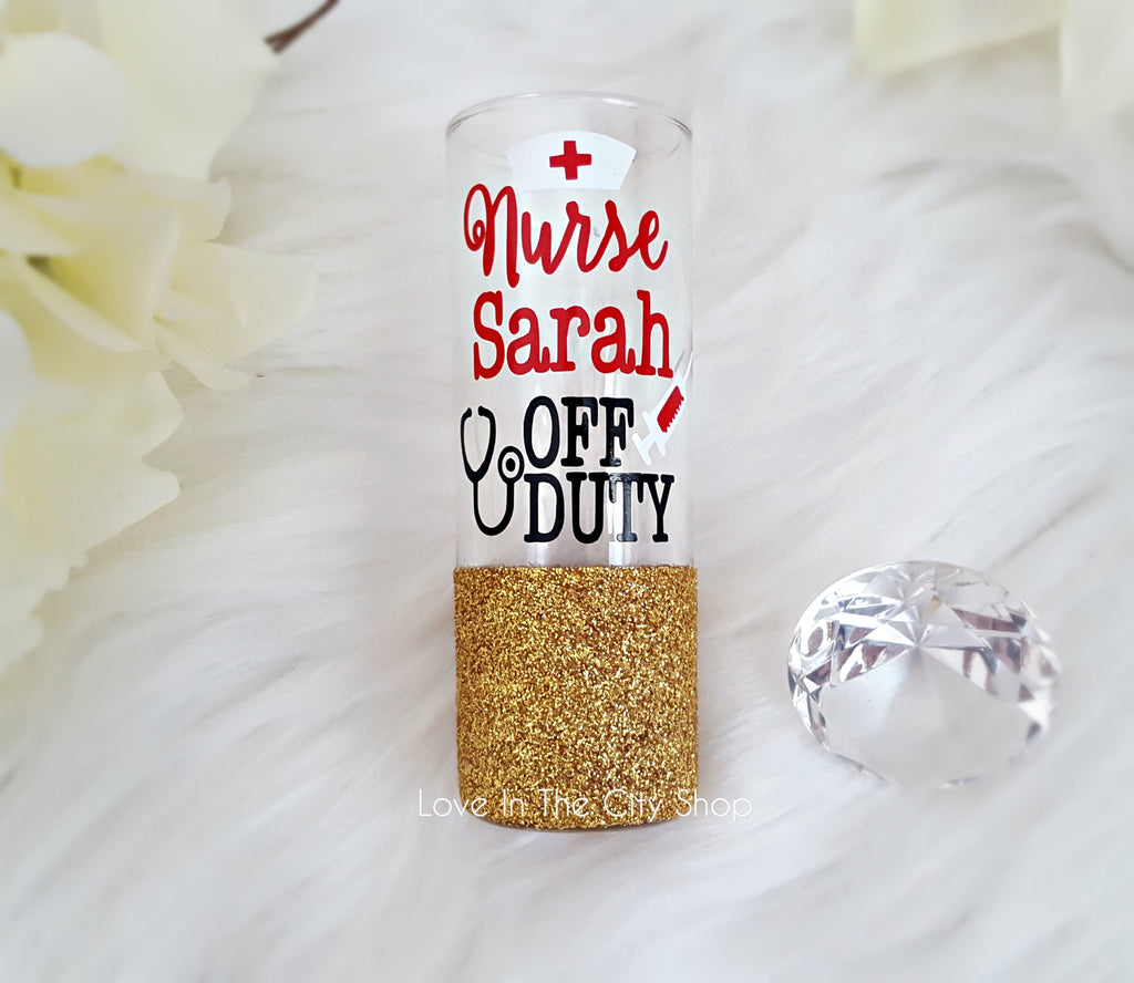 Funny Nurse Shot Glass - love-in-the-city-shop