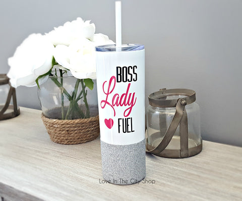 Boss Lady Metal Tumbler - love-in-the-city-shop