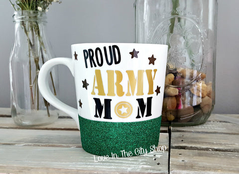 Army Mom Coffee Mug - love-in-the-city-shop