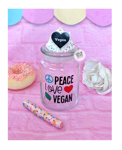 Vegan Candy Jar