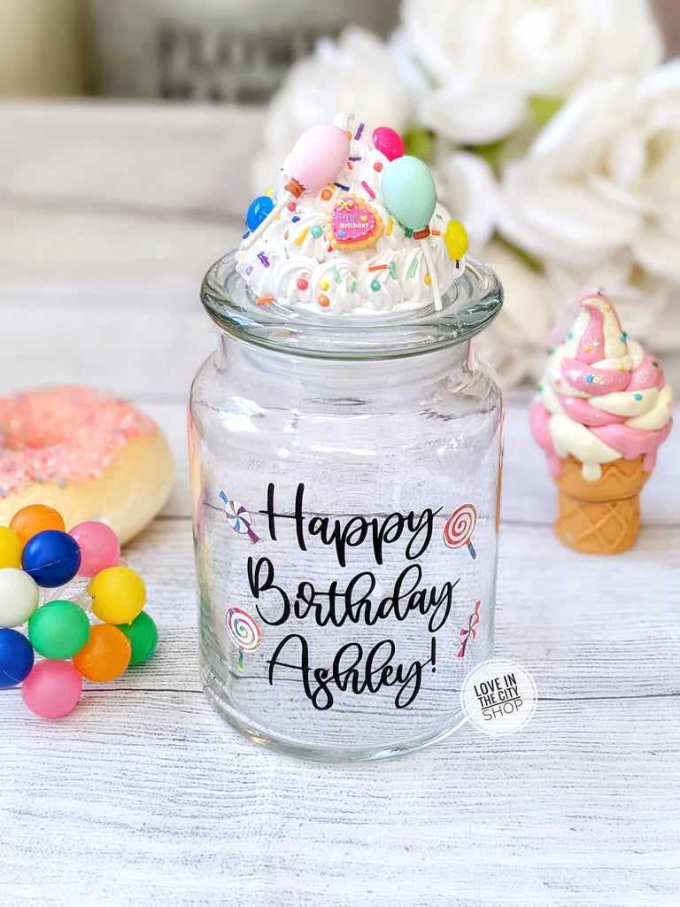 Copy of Happy Birthday Candy Jar