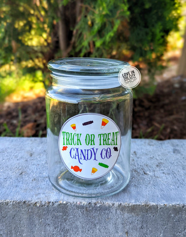 Spooky Candy Jar