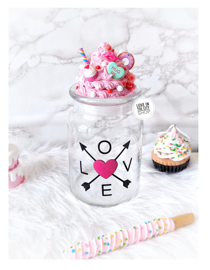 Love Arrow Candy Jar