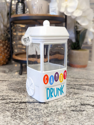 Funny Popcorn Machine Snack Jar