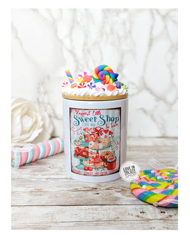 Sweets Ceramic Candy Jar - 25oz