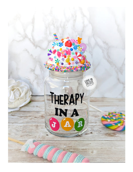 Therapy in a Jar Candy Jar