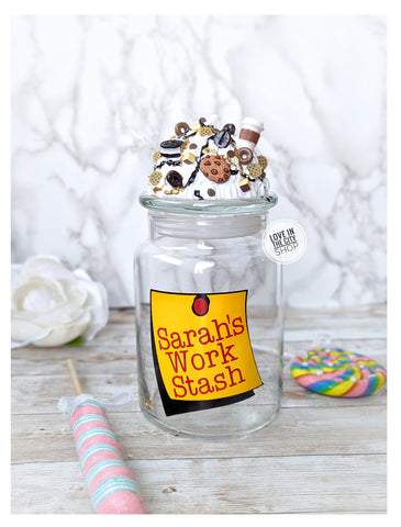 Funny Work Office Candy Jar