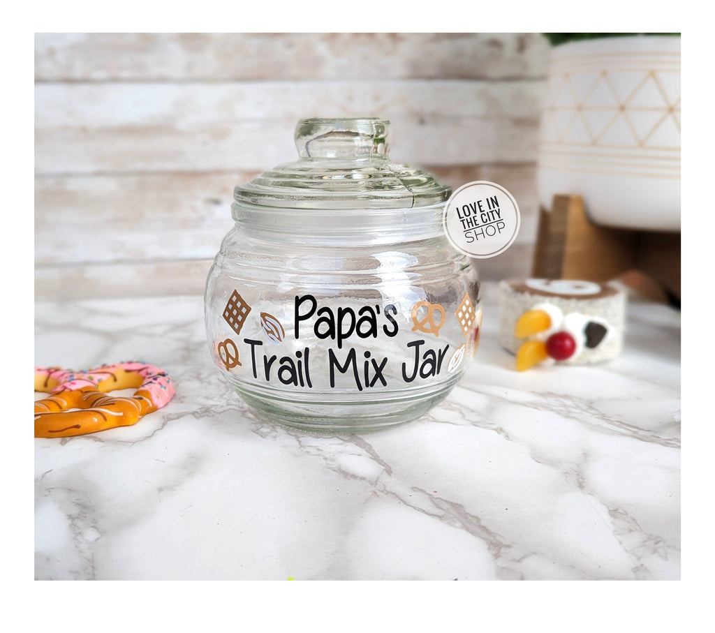 Personalized Snack Jar