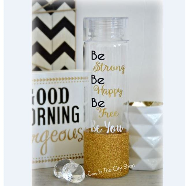 Motivational Water Bottle - love-in-the-city-shop