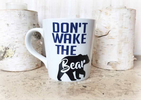 Don't Wake the Bear Coffee Mug - love-in-the-city-shop